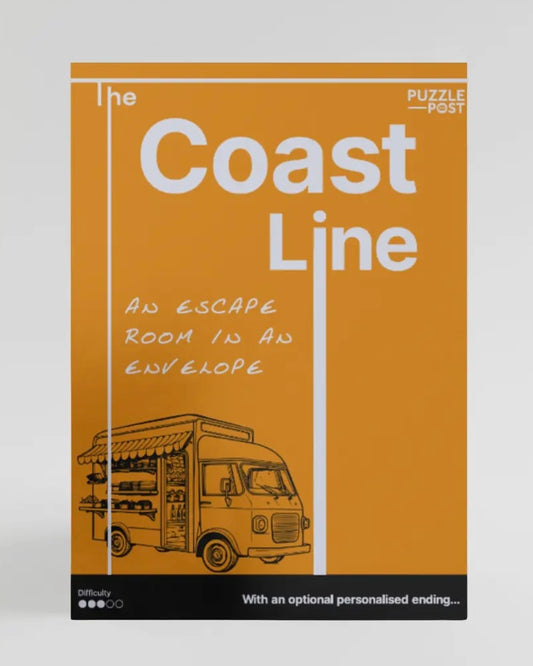 ‘The Coast Line’ Escape Room In An Envelope-Puzzle Post-My Beautiful Caravan