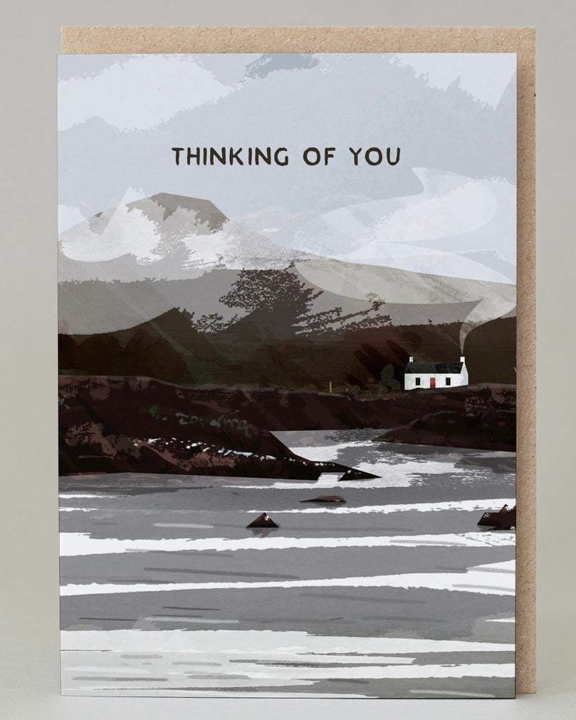Thinking Of You Bothy Card-Eat Haggis-My Beautiful Caravan