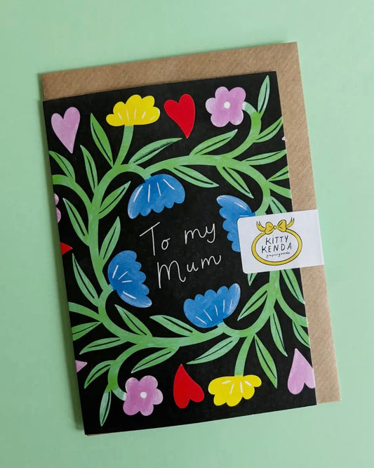 To My Mum Card-Kitty Kenda-My Beautiful Caravan