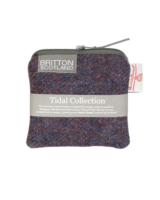 Tweed Coin Purse-Britton Scotland-My Beautiful Caravan