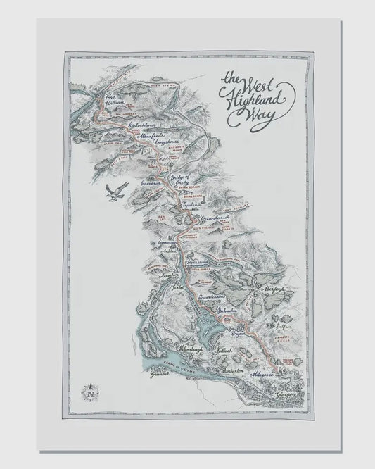 West Highland Way Print-Rho Rho-My Beautiful Caravan