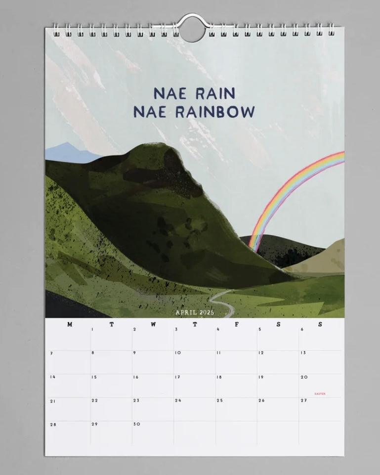 Whits Fur Ye 2025 Calendar-Eat Haggis-My Beautiful Caravan