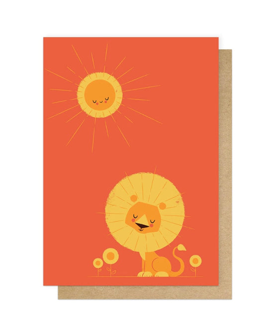 Who Loves The Sun Card-East End Prints-My Beautiful Caravan