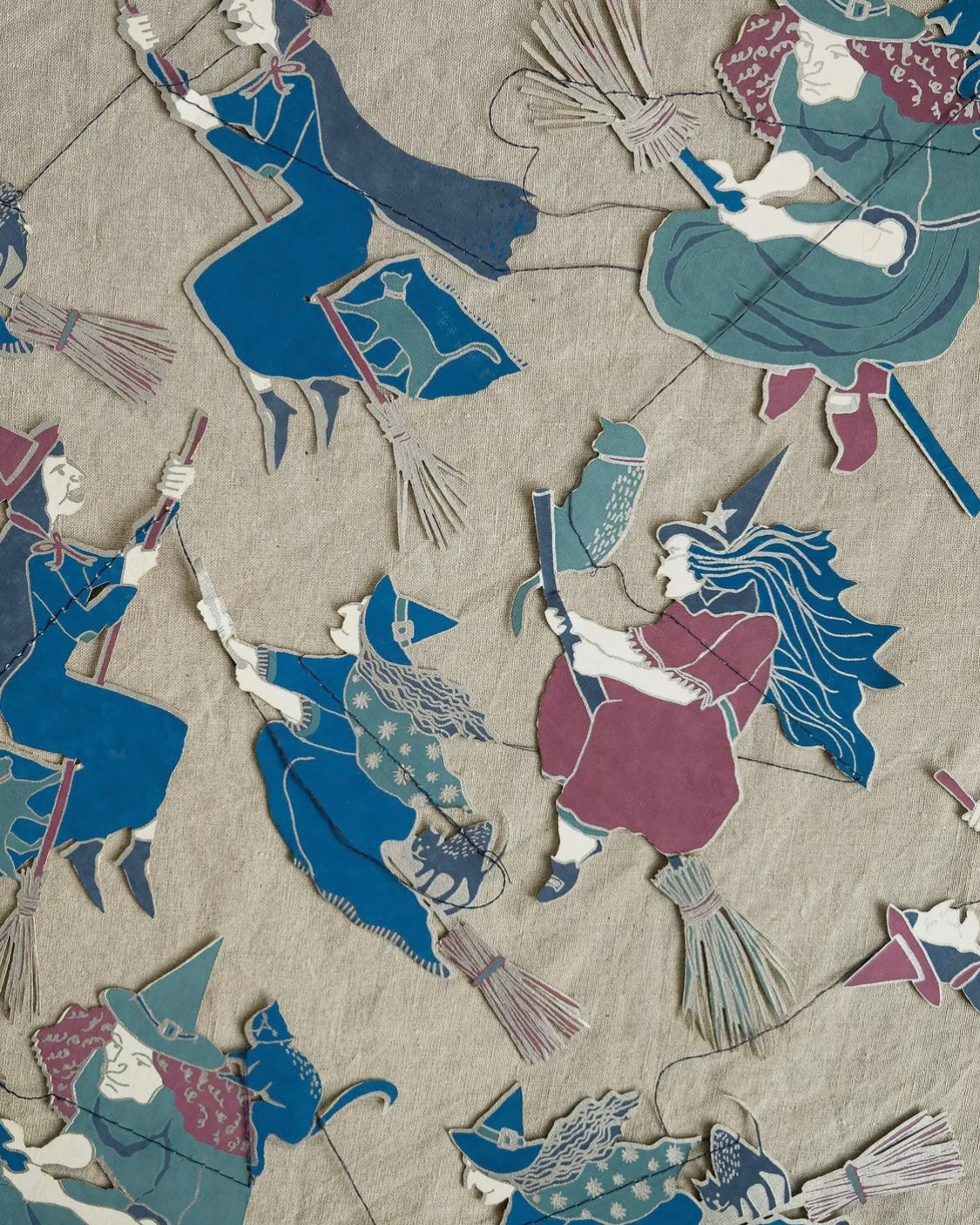 Wicked Witches Paper Garland-East End Press-My Beautiful Caravan