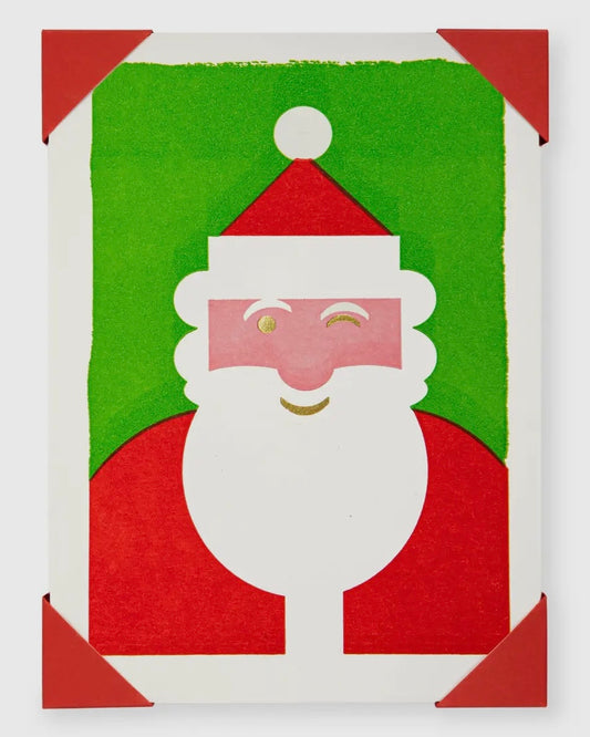 Winking Santa Notelet Pack-Archivist-My Beautiful Caravan