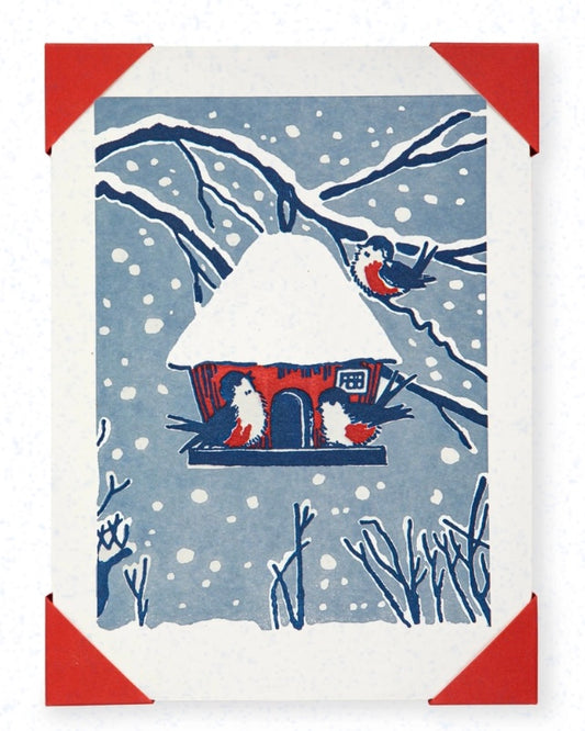 Winter Birds Notelet Pack-Archivist-My Beautiful Caravan