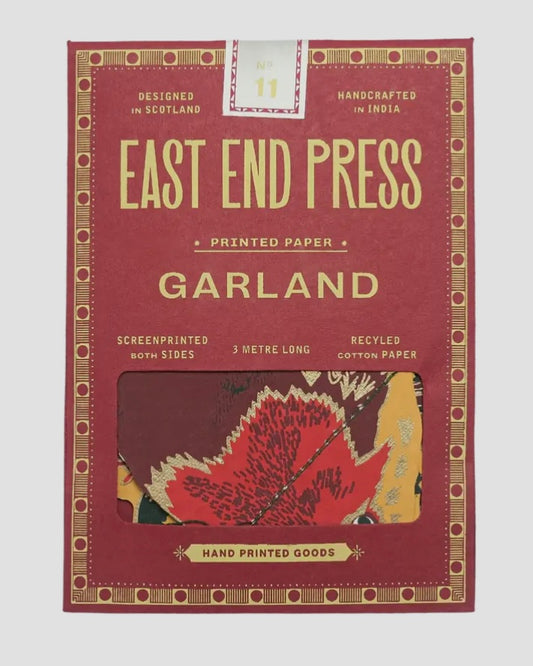 Winter Hedgerow Paper Garland-Hanging Decoration-East End Press-