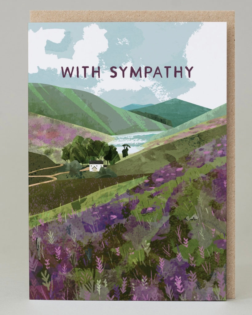 With Sympathy Bothy Card-Hole In My Pocket-My Beautiful Caravan