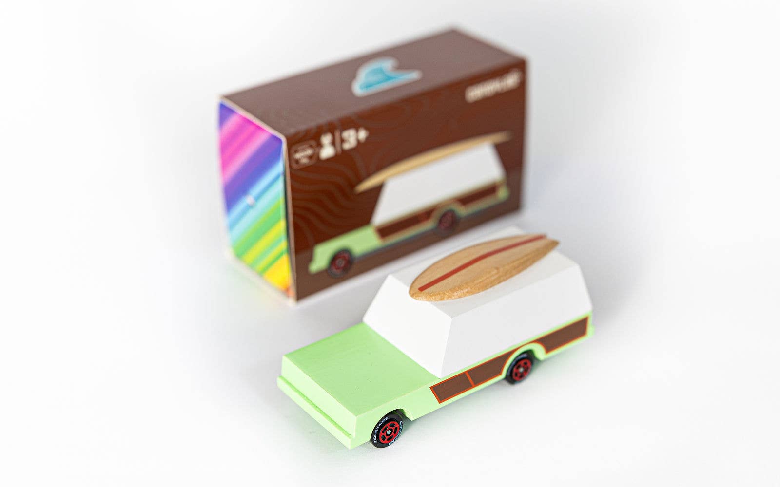 Wooden Surf Wagon Toy Car-Candylab-My Beautiful Caravan
