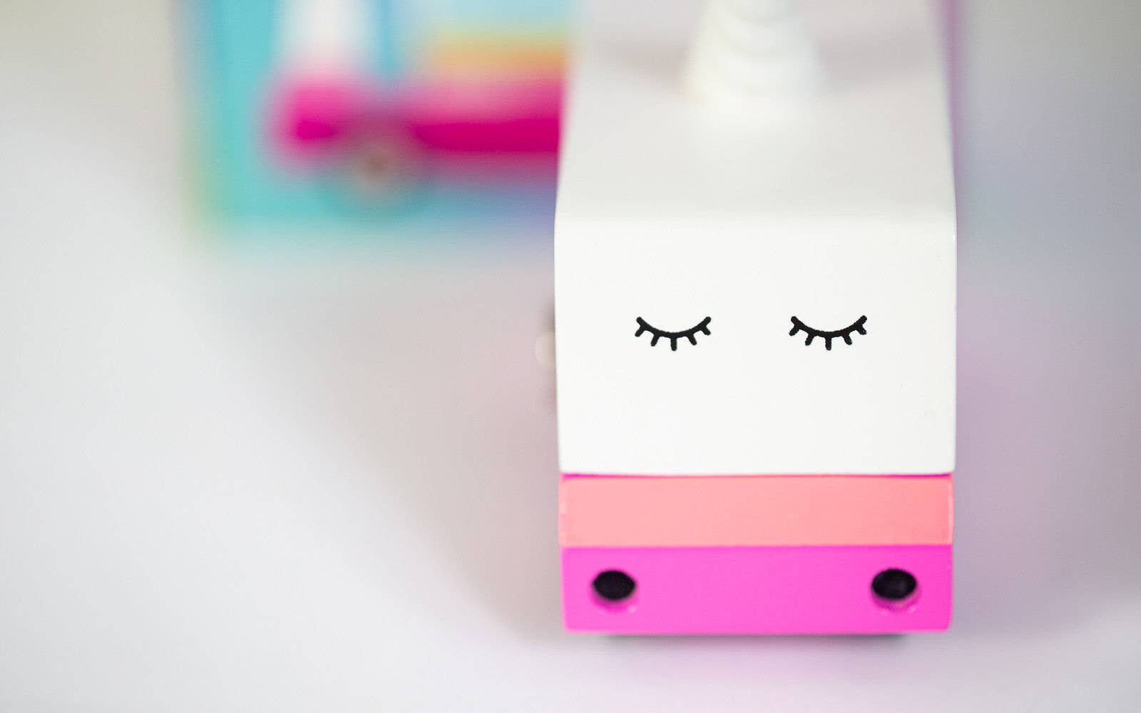 Wooden Toy Unicorn Car-Candylab-My Beautiful Caravan