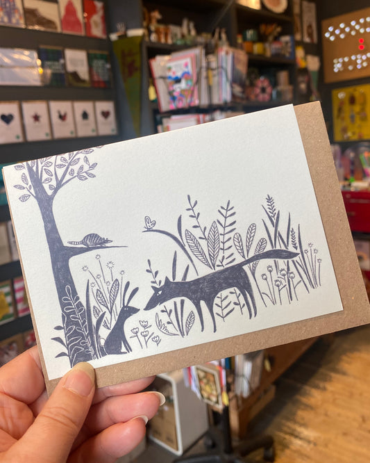 Woodland Animals Card-Joy Nevada-My Beautiful Caravan