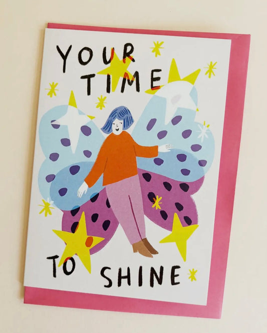 Your Time To Shine Card-Kitty Kenda-My Beautiful Caravan