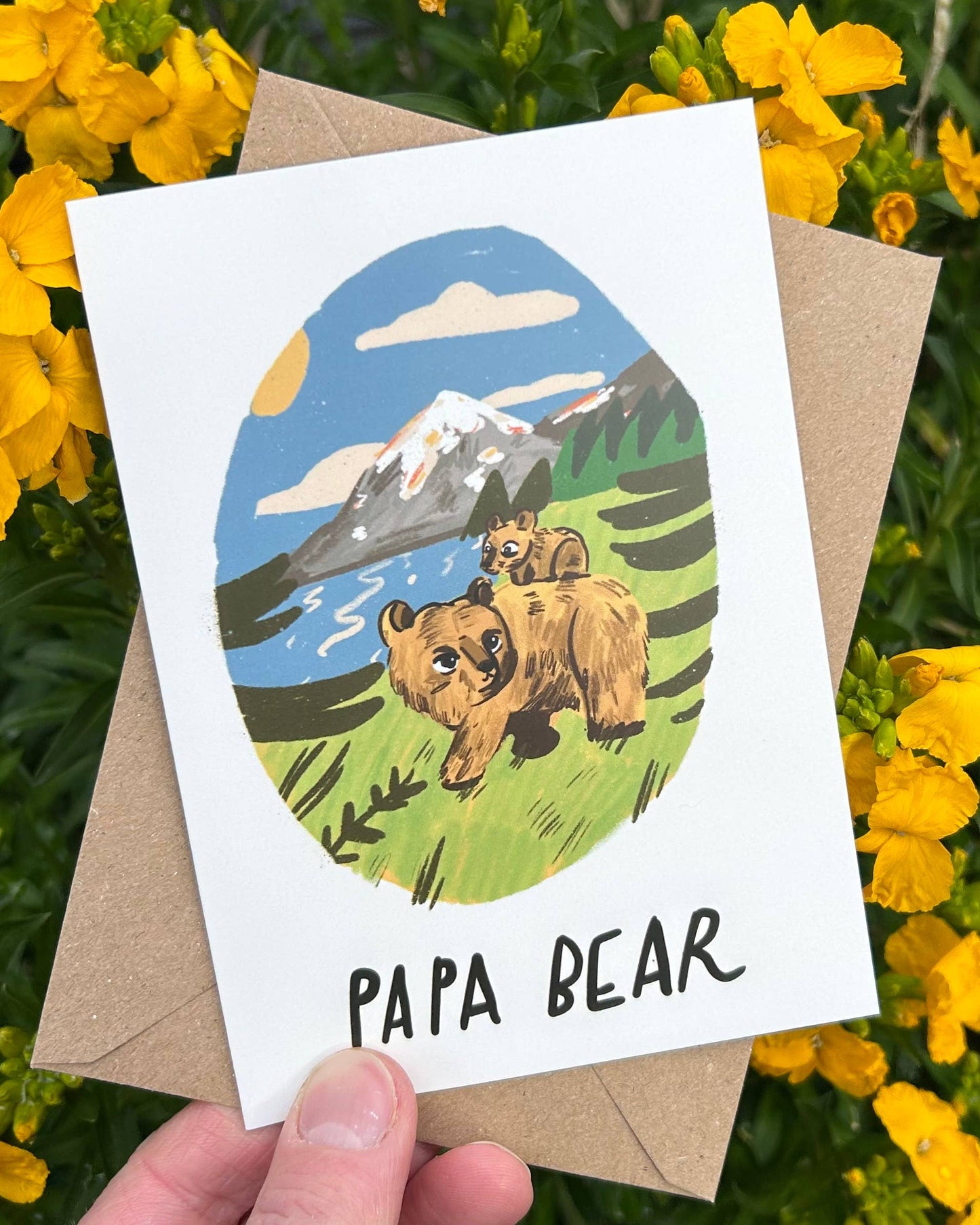 Papa Bear Card 