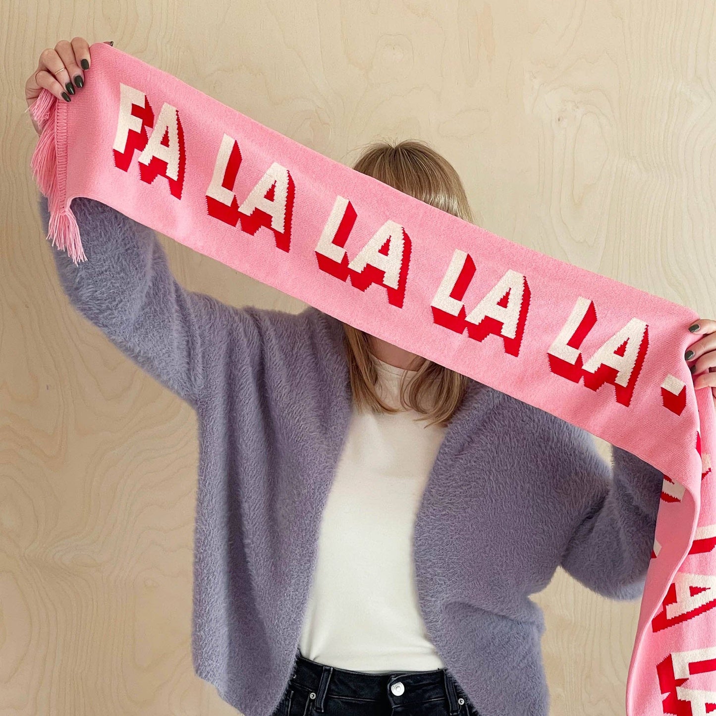 FALALALALA - LALALALA Knitted Scarf