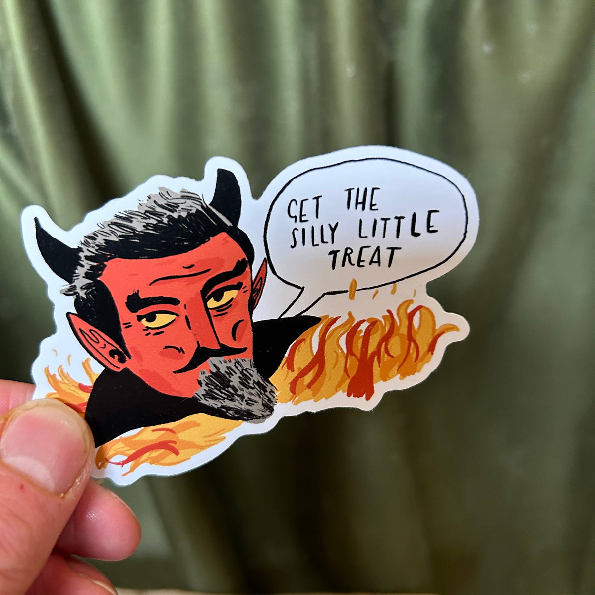 Silly Little Treat Sticker 