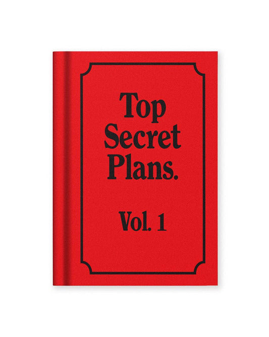 Top Secret Plans Mini Hardback Notebook
