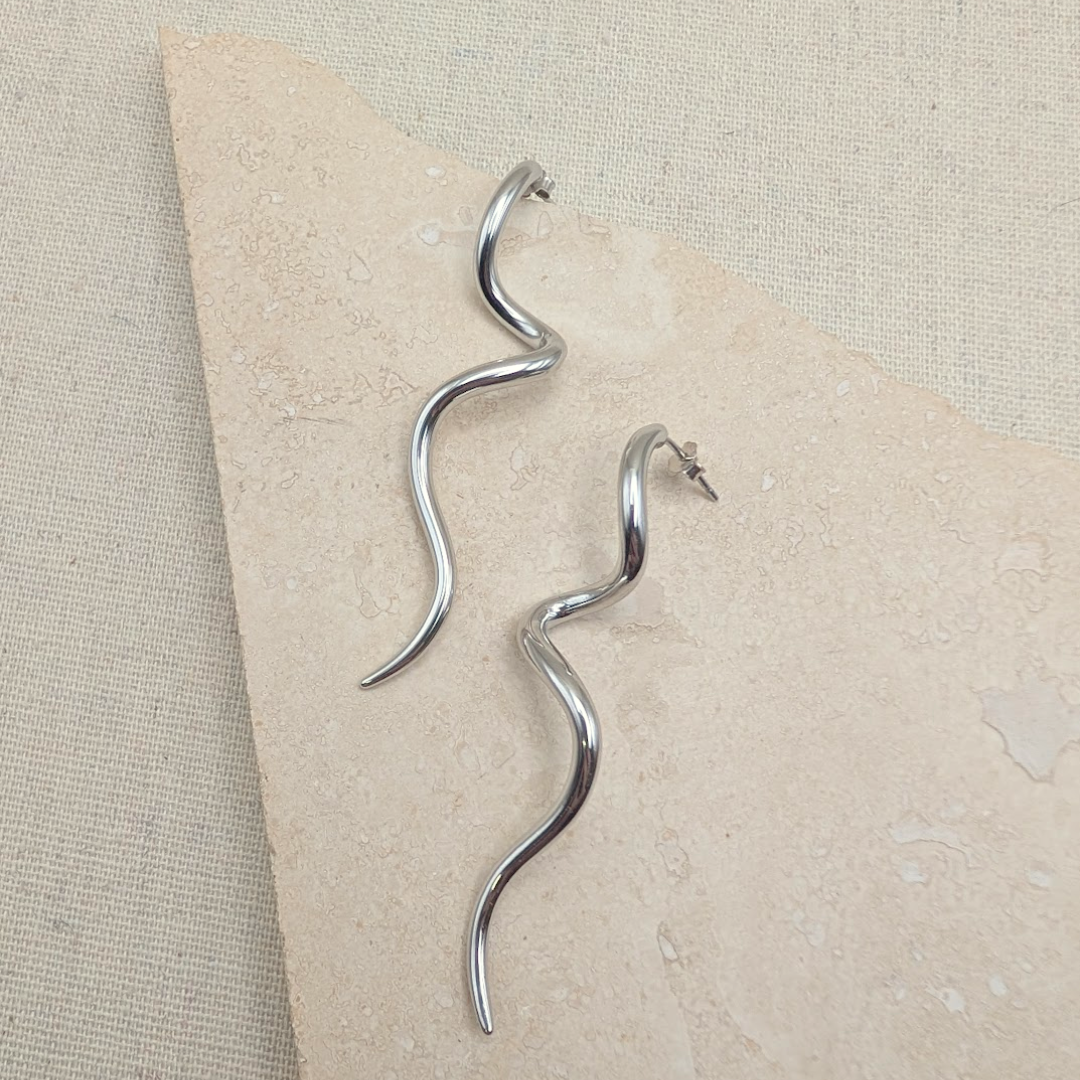 Statement Swirl Earrings