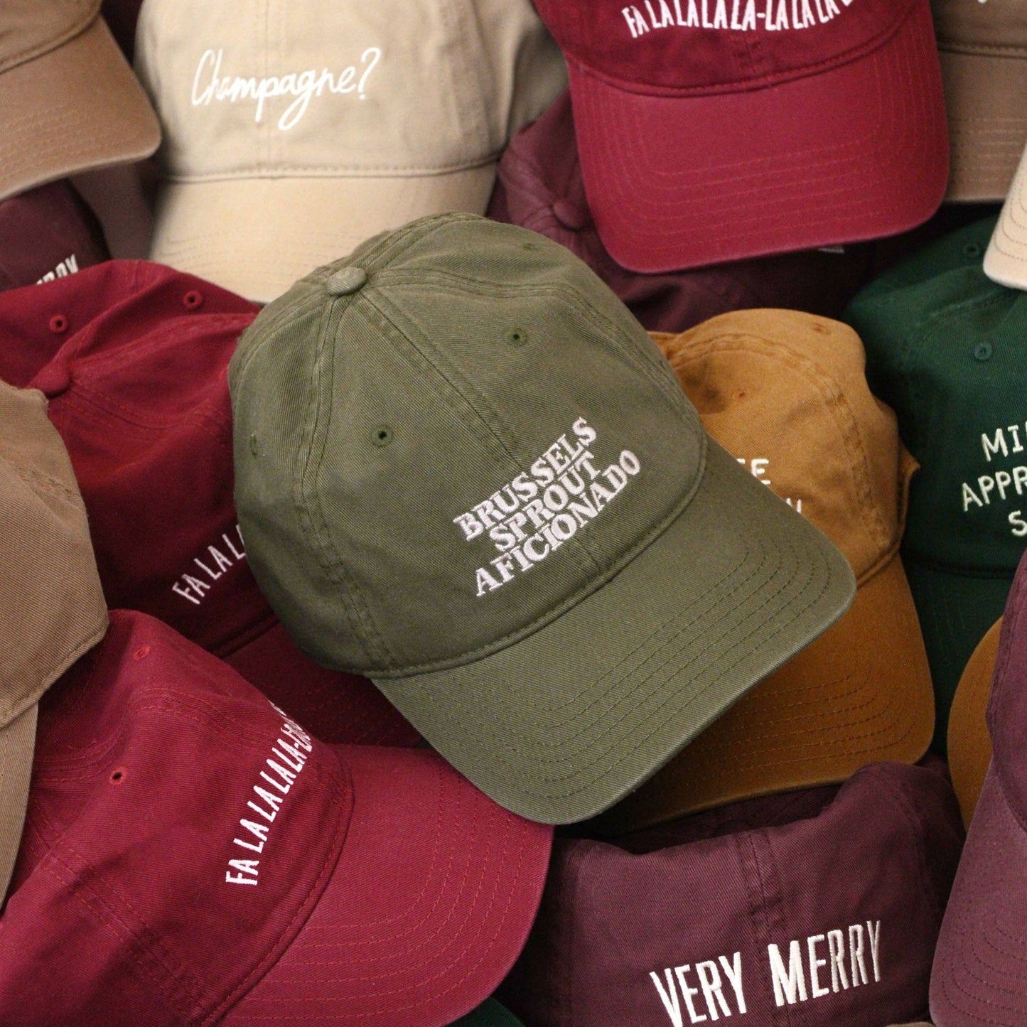 Brussels Sprout Aficionado - Cotton Baseball Cap