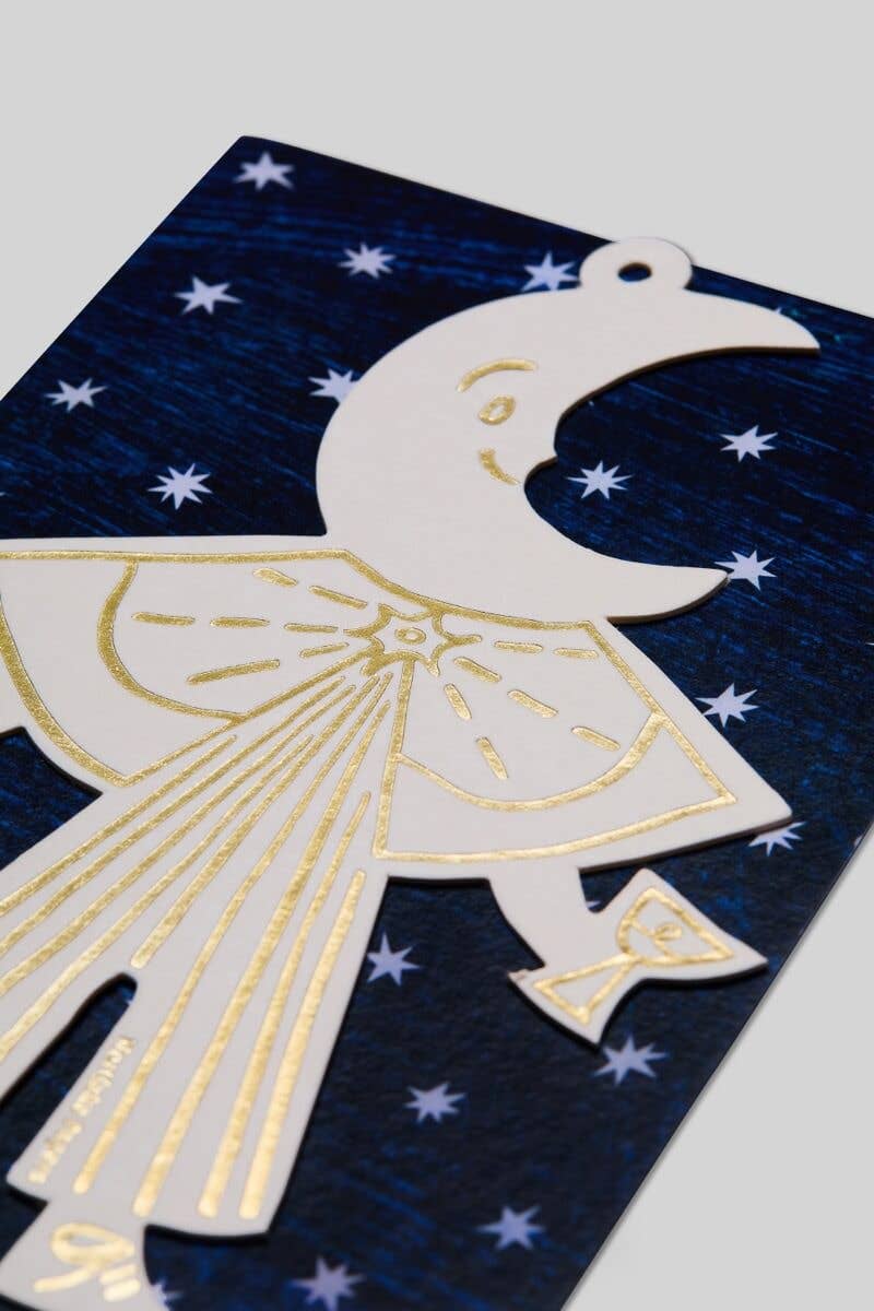 Moon Folk Ornament