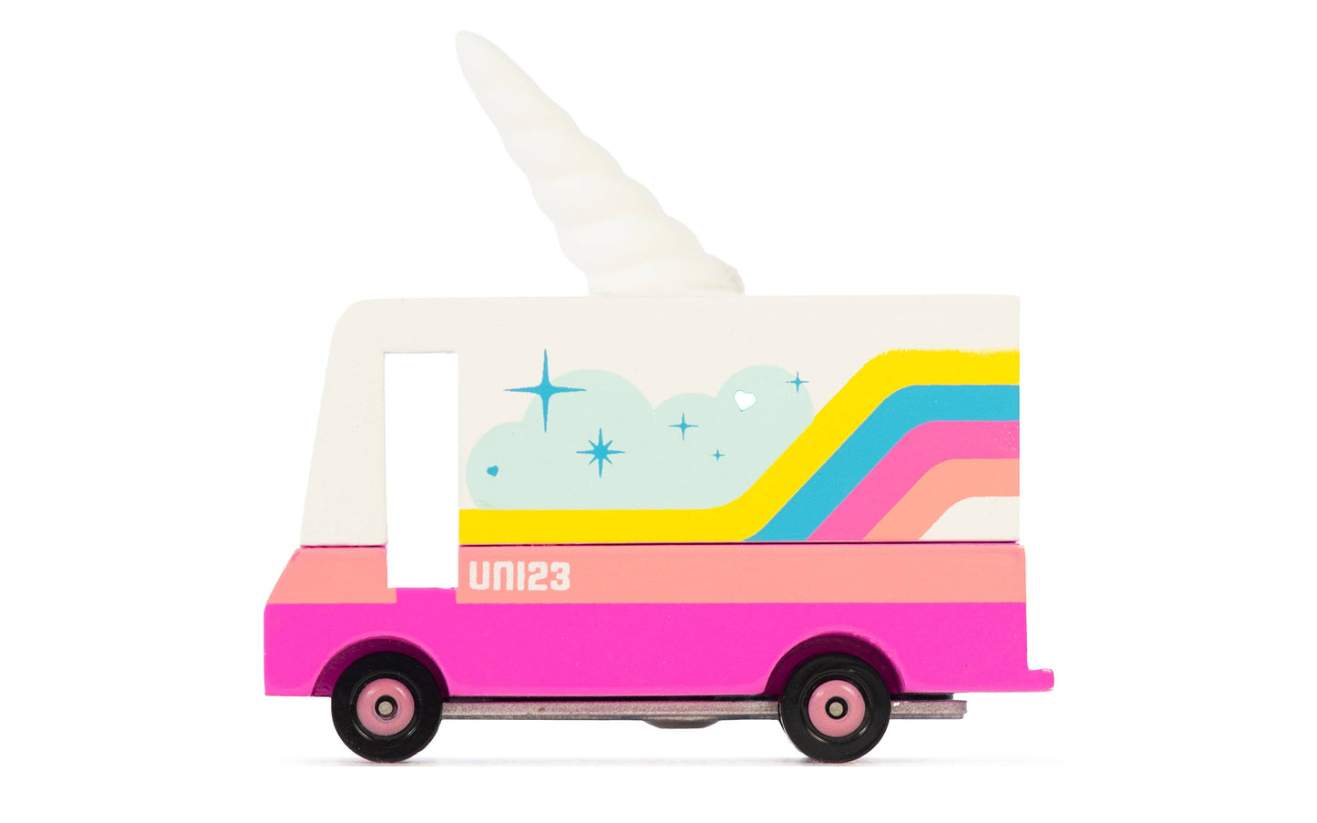 Wooden Toy Unicorn Car