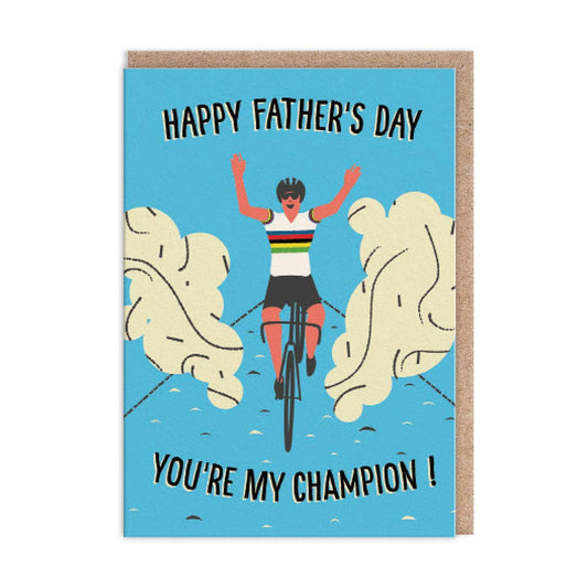 Father's Day Champion Cyclist Card