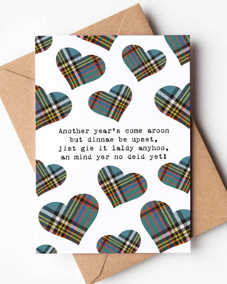 No Deid Yet Birthday Card
