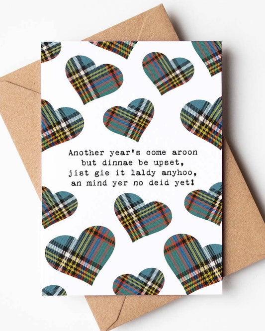 No Deid Yet Birthday Card