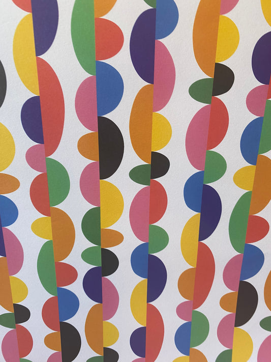 Gene Genie Abstract Gift Wrap
